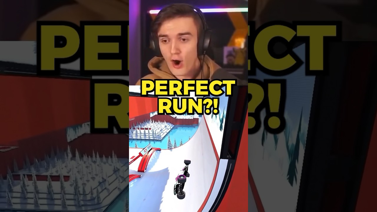 When you drive the perfect run..