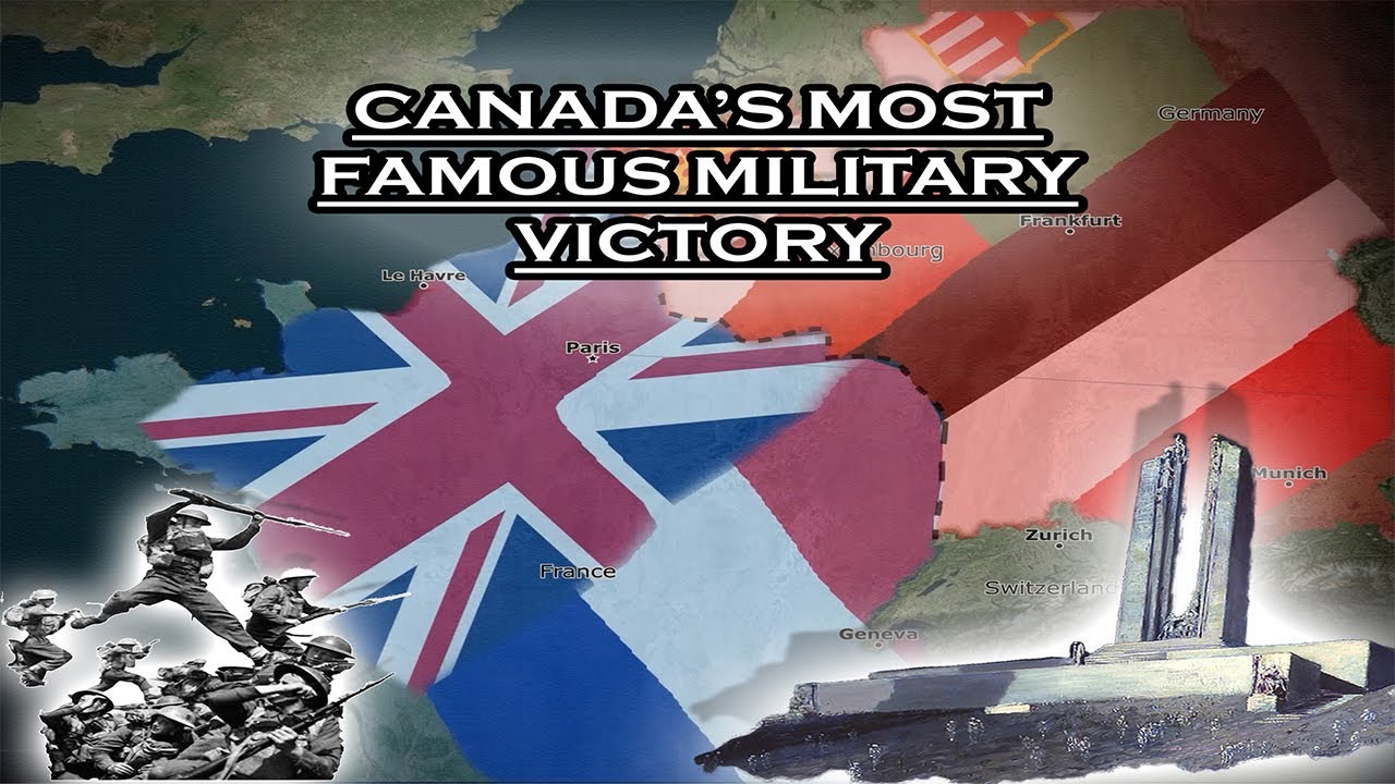 The battle of Vimy Ridge animated - Canada's most famous military