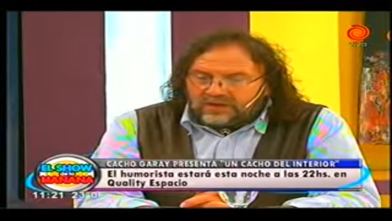 Un Cacho del Interior por el humorista mendocino Cacho Garay