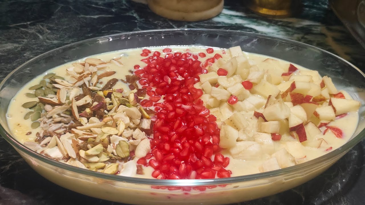 Tasty makhana fruit custard| instant recipe |#tasty | #fruitcustard | my home is my world Srilaltha