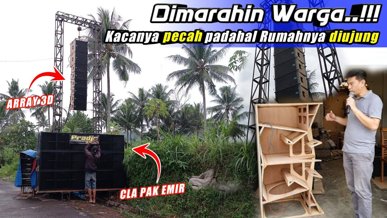 BIKIN GEGER !! Padahal jaraknya jauh CLA PAK EMIR PRADJA Sound system