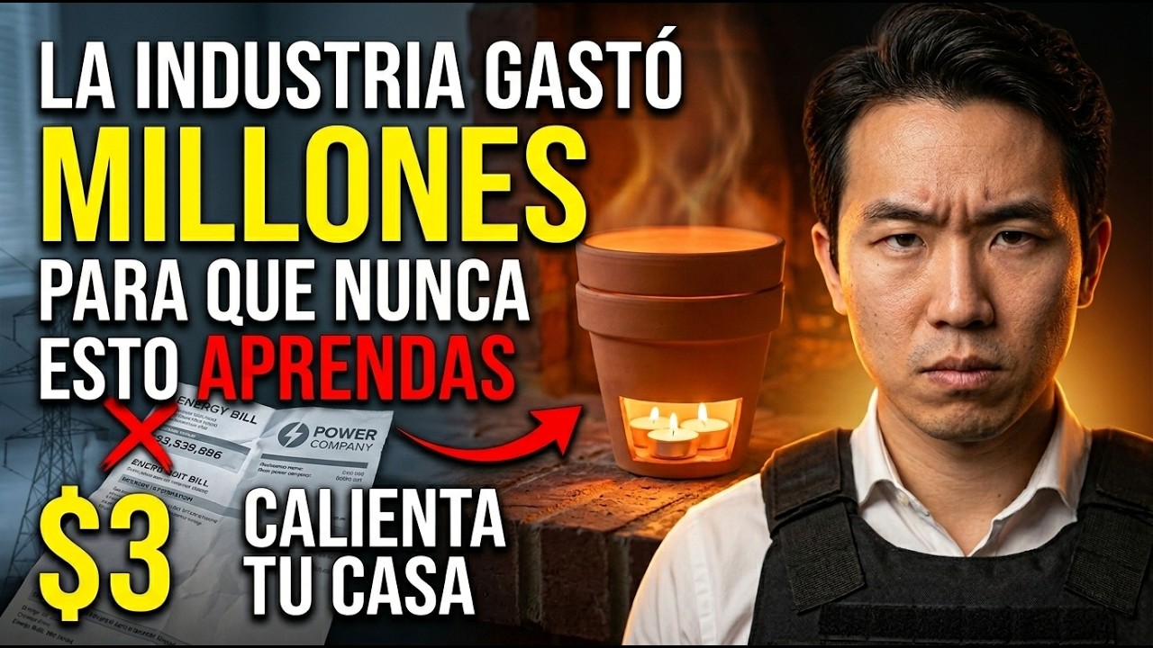 La Industria Energética Gastó MILLONES Para Que NUNCA Aprendas Esto — $3 Calienta Tu Casa