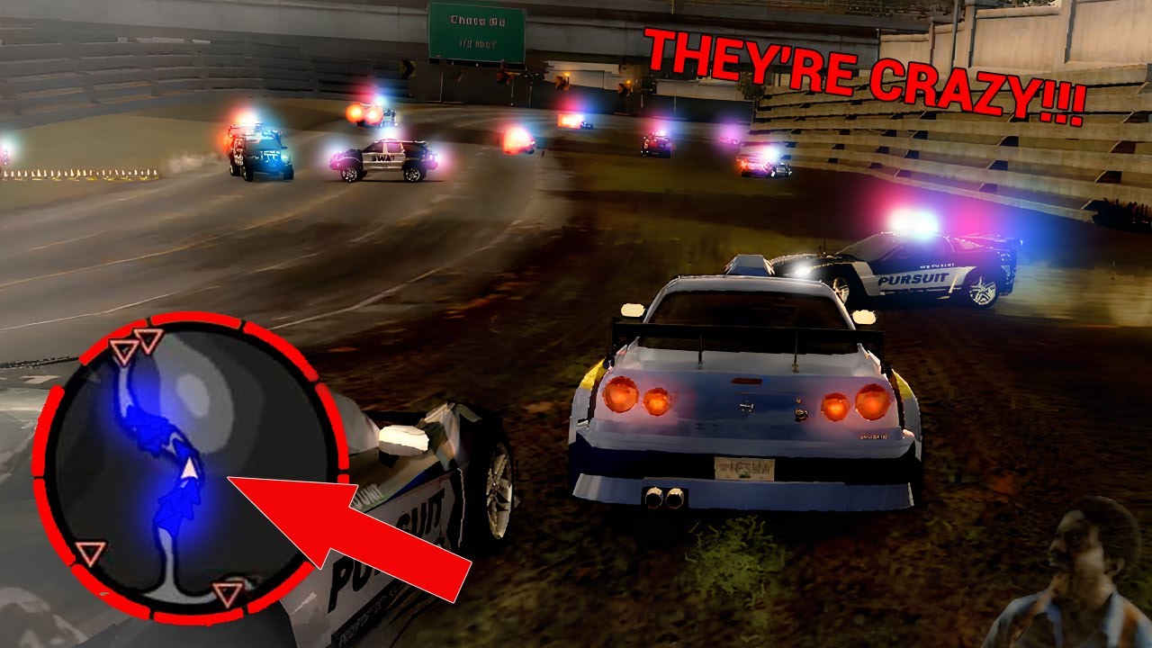COPS become really AGRESSIVE and CRAZY with this MOD! - NFS MW Relentless Cops