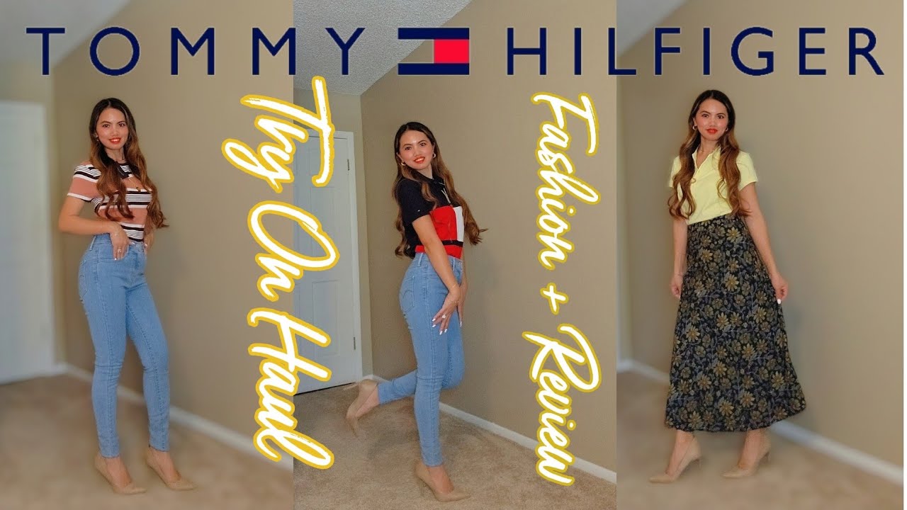 Tommy Hilfiger Polo Shirts Tees Midi Skirt Try On Haul Video + Review Fashion Review By Anna Kilroy