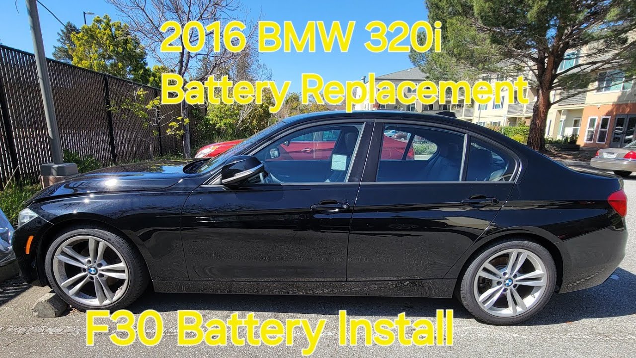 How to Replace 2016 BMW 3 Series Battery F30