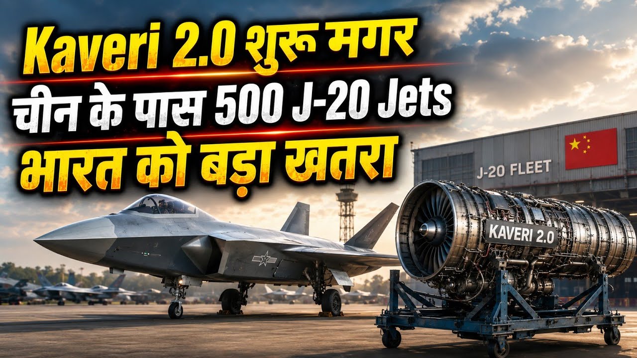 Kaveri 2.0 Engine Program Restart Soon | 500 J20 Fighter Aircraft In Chinese Airforce