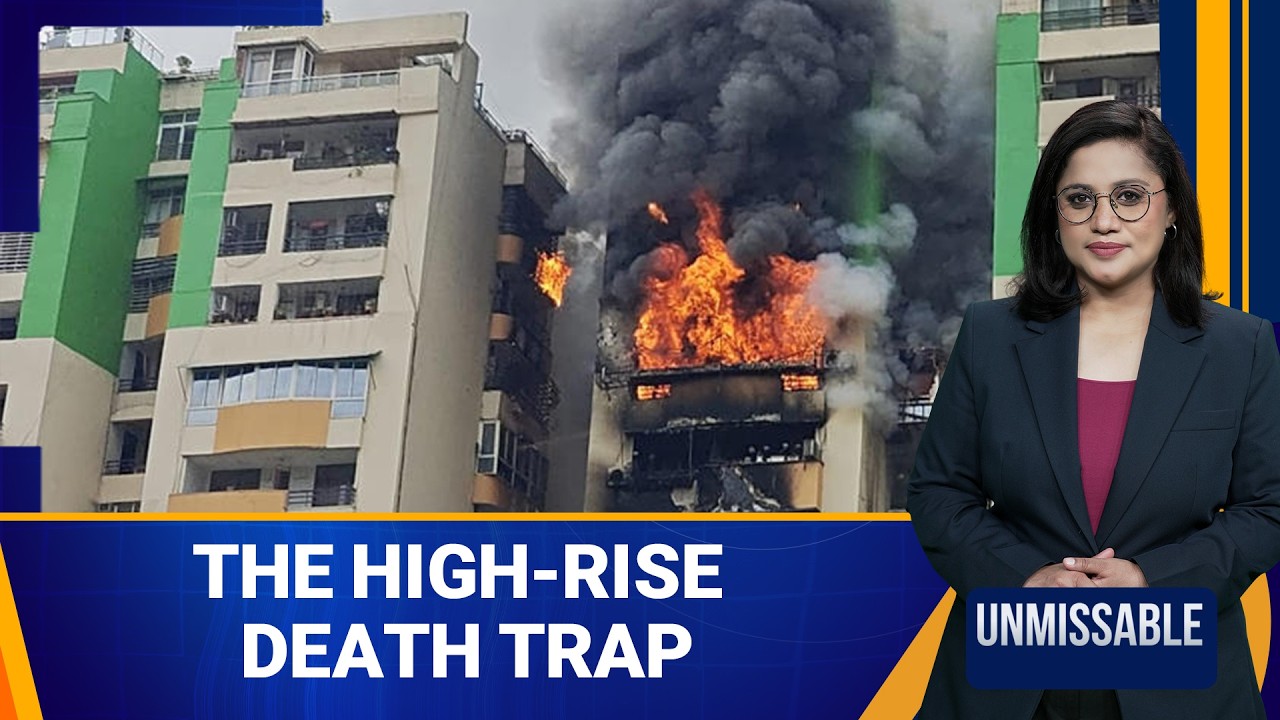 LIVE : NCR BUILDING INFERNO: THE HIGH-RISE DEATH TRAP | Unmissable | News9