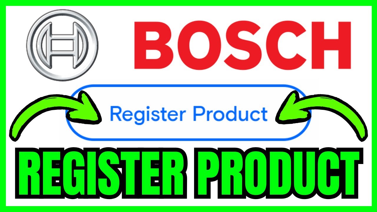How To REGISTER Bosch Product For Warranty (QUICK & EASY) 2026