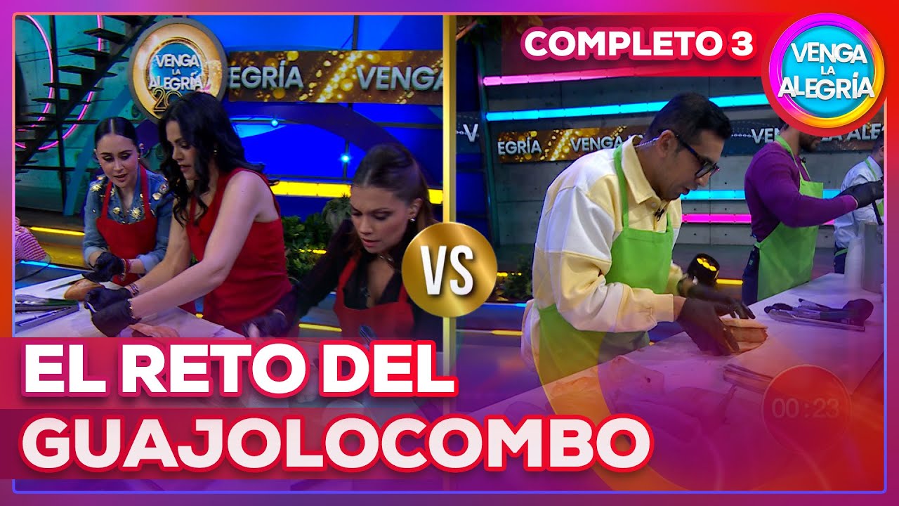 ¡Se armaron los guajolocombos y competimos para prepararlos! 😋🫔🥖 | Venga la Alegría