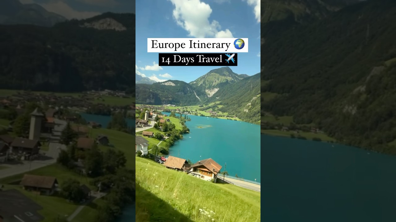 Europe 5 Countries in 14 Days Itinerary 😍✈️ #travel #europe