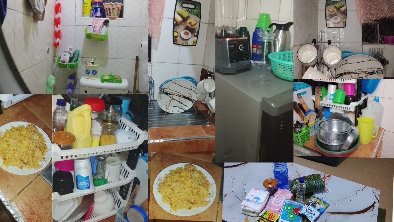 Homemaking vlog/Organize, clean, cook 