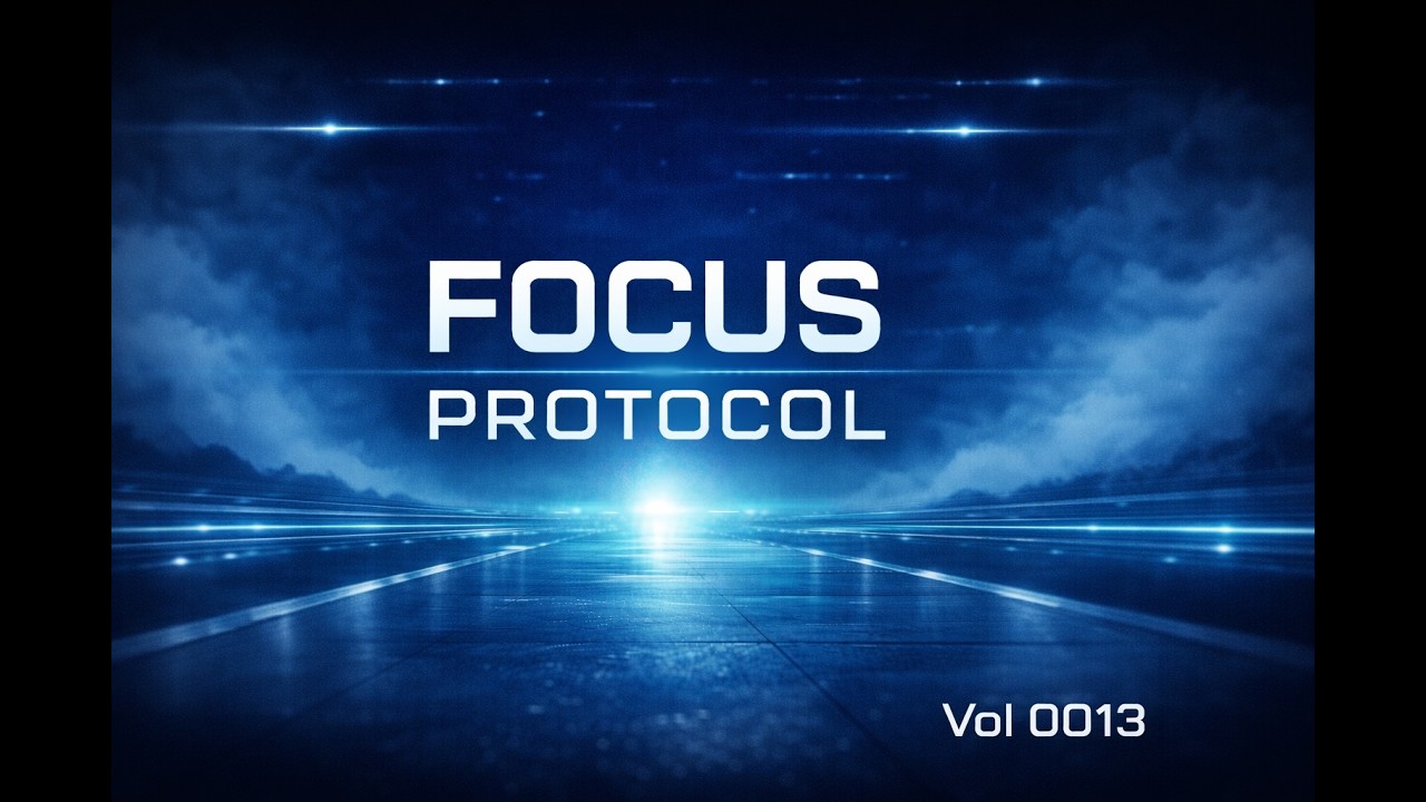 Focus Protocol Vol 0013. Deep Work Session
