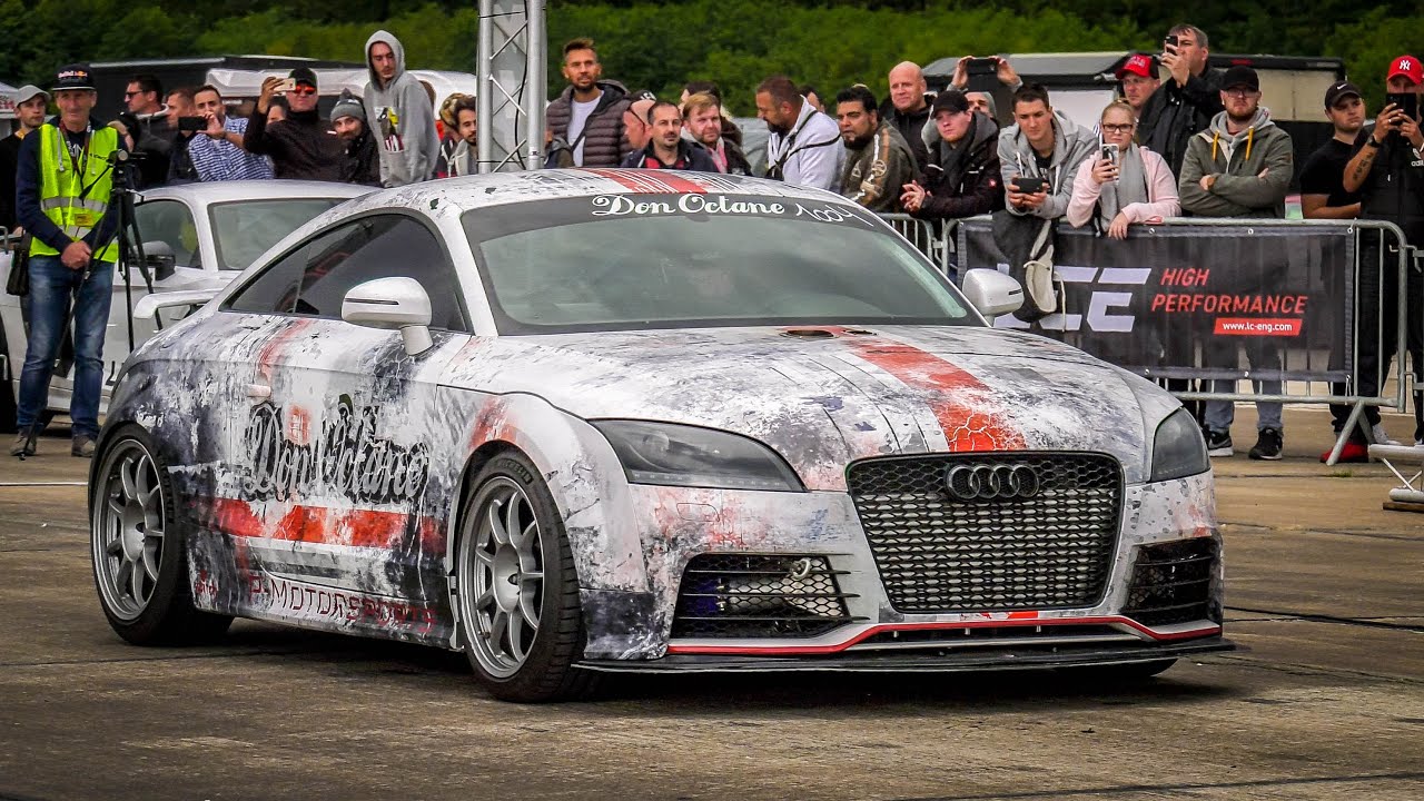 1300HP Audi TTRS R30 Don Octane 0-310 km/h Acceleration - Half Mile @ Race1000