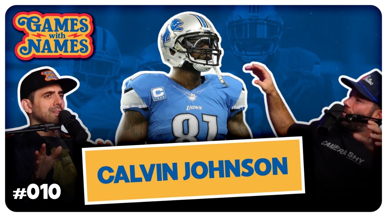The Fake Spike Game: Calvin Johnson | Julian Edelman, Sam Morril, Games With Names