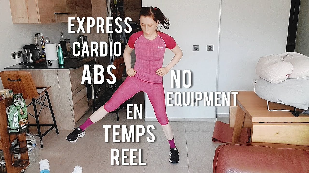 15 MIN EXPRESS CARDIO & ABS - No Equipment