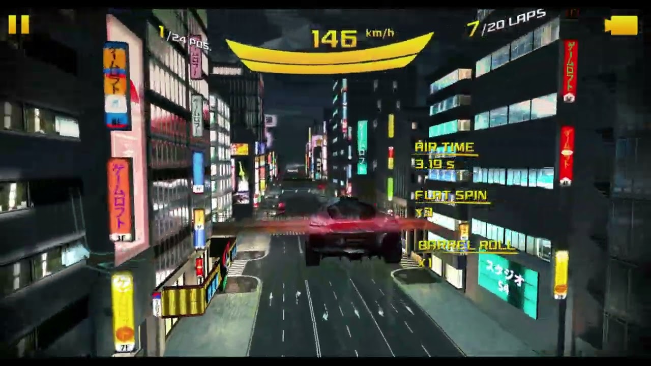 Asphalt 8 - Koenigsegg Gemera (1679 km/h + Instant Acceleration) [Tokyo Reverse, 24 Racers, 20 Laps.