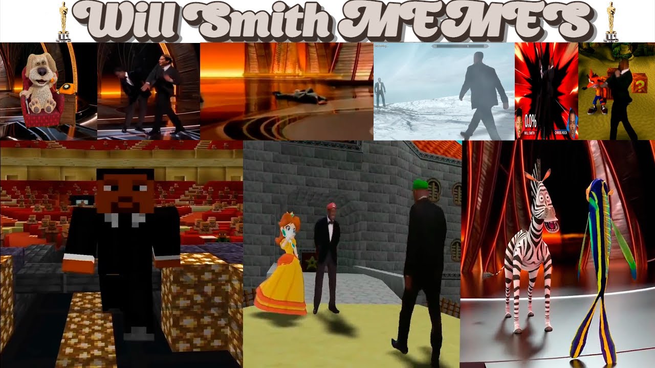 Will Smith Slap Meme Compilation | Funnyest Memes of Oskar 2022