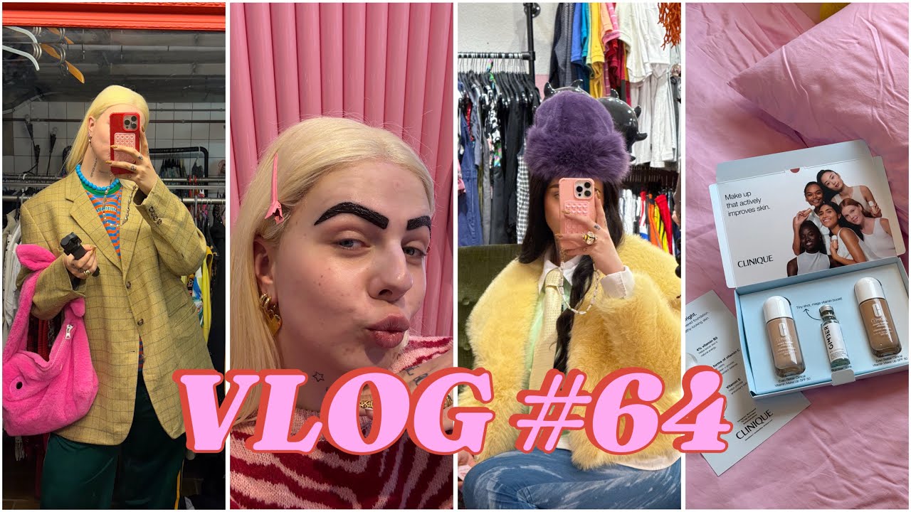 VLOG #64 Vintage shoppen met Lautje, Kringlopen met MamaLookss & haar geblondeerd???🙈