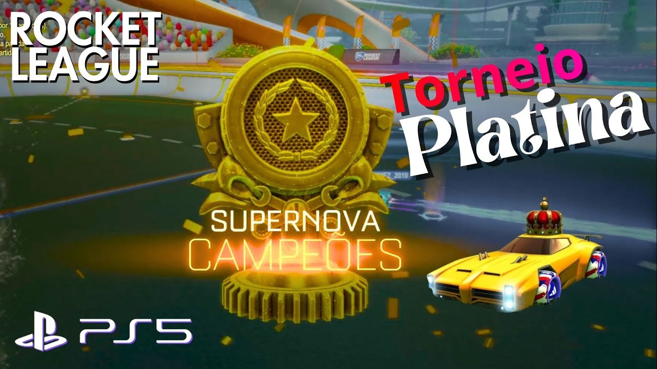 ROCKET LEAGUE - Campeão Torneio Platina - completo - PS5 HD 60FPS