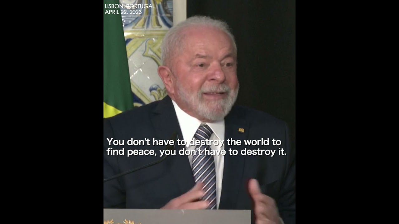 Brazil's Lula da Silva says he doesn't want to 'please anyone' with stance on Ukraine-Russia