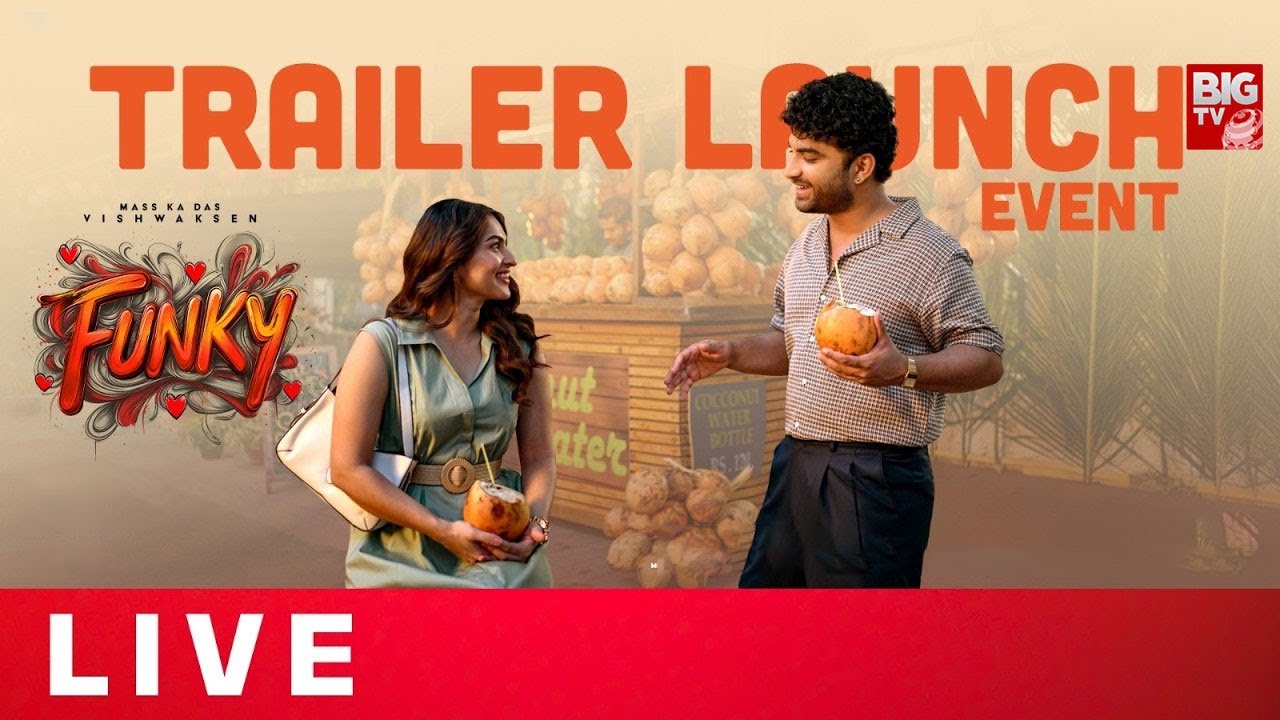 FUNKY Trailer Launch Event LIVE | Vishwak Sen | Kayadu Lohar | Anudeep || BIG TV ET