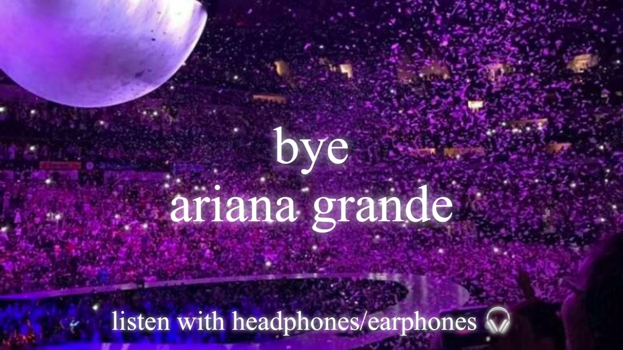 bye in an empty arena