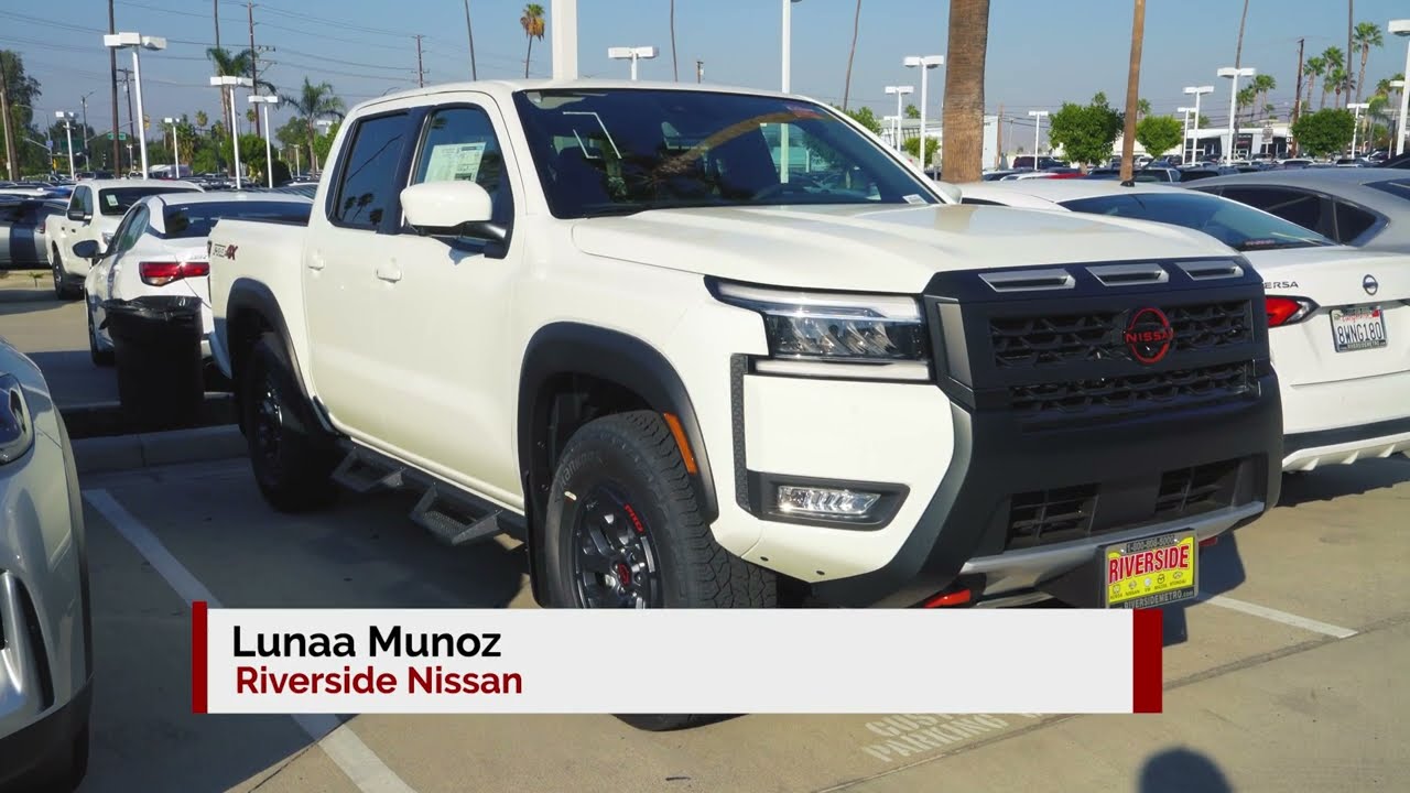 2026 Nissan Frontier Pro 4X - Menu Customization
