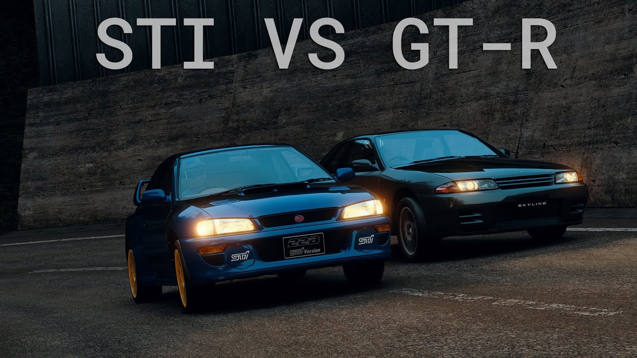 Assetto Corsa | Touge Battle | Impreza VS Skyline R32