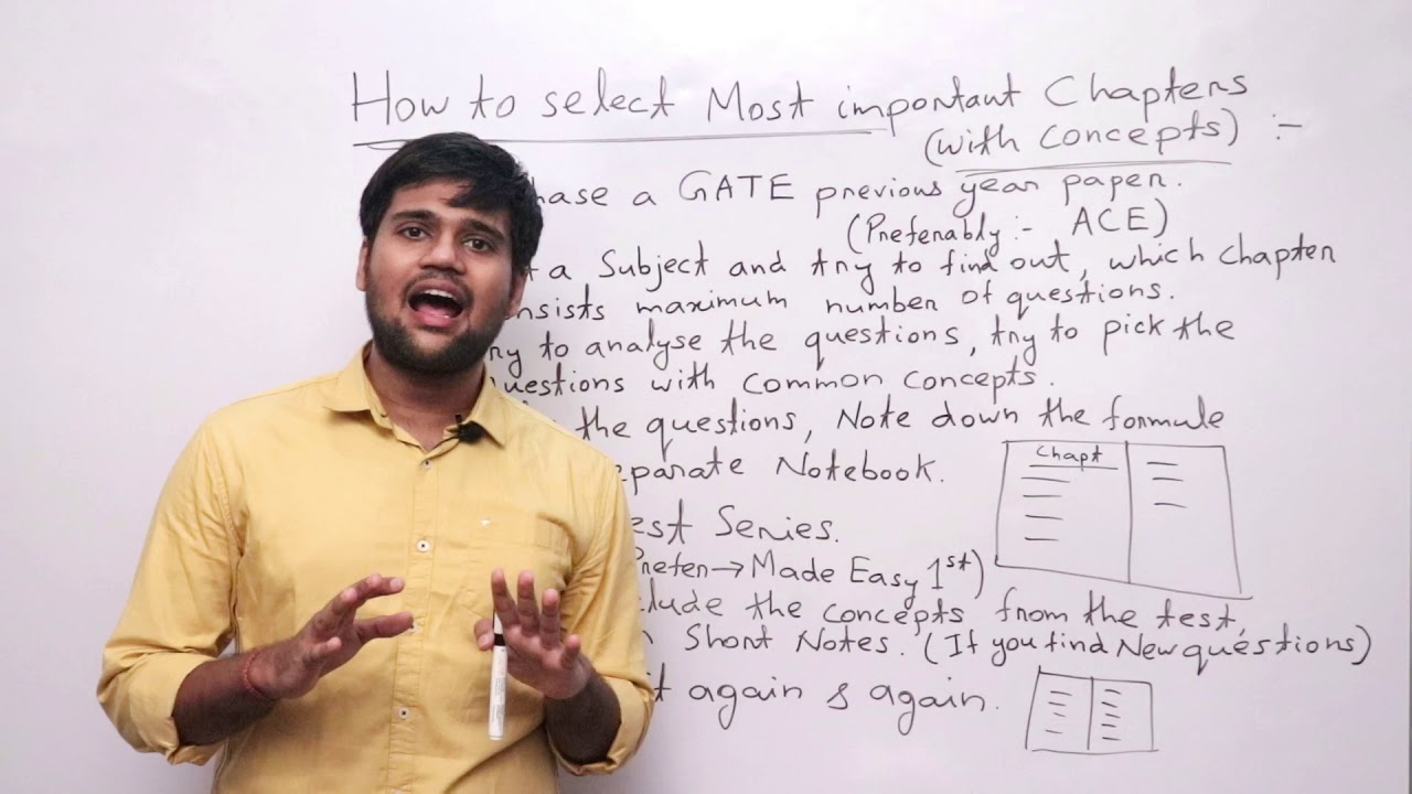 How to Select Most Important topics For GATE 23 & Most important Chapters for GATE Civil Engineering
