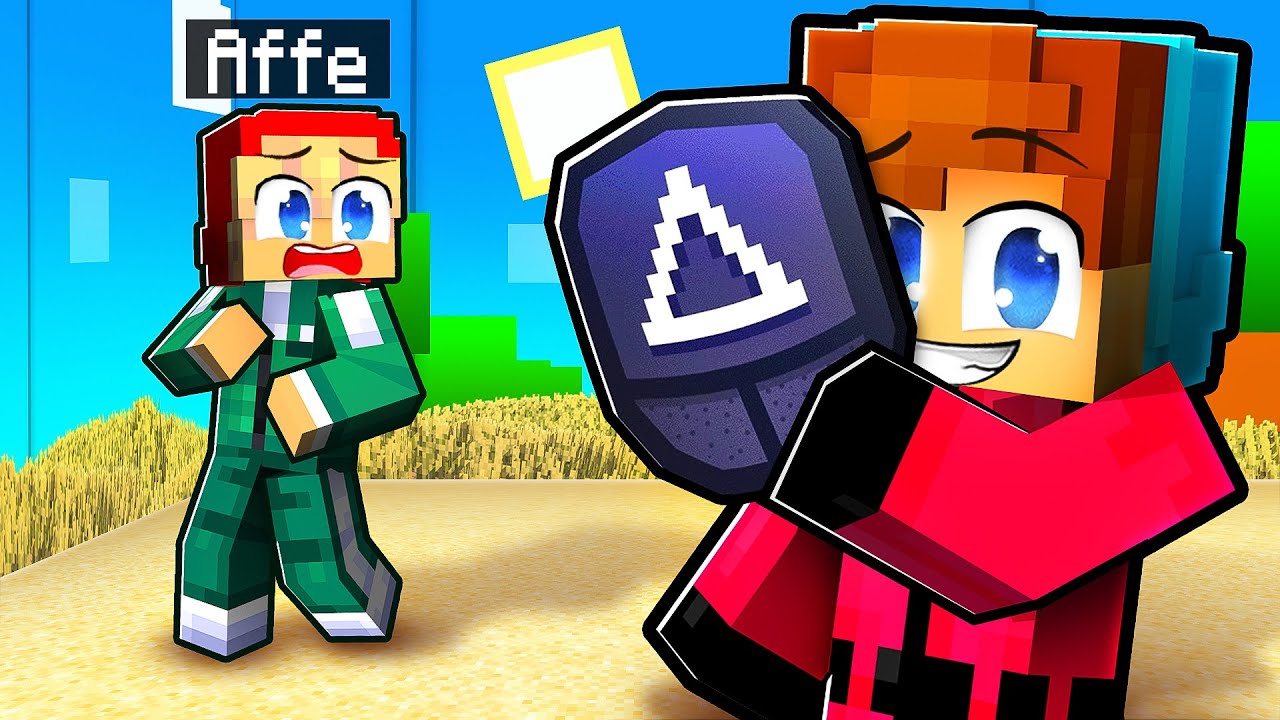 Prankar Affe Som SQUID GAME VAKT i Minecraft!