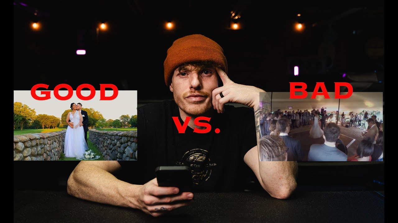 Bad VS Good Wedding Video