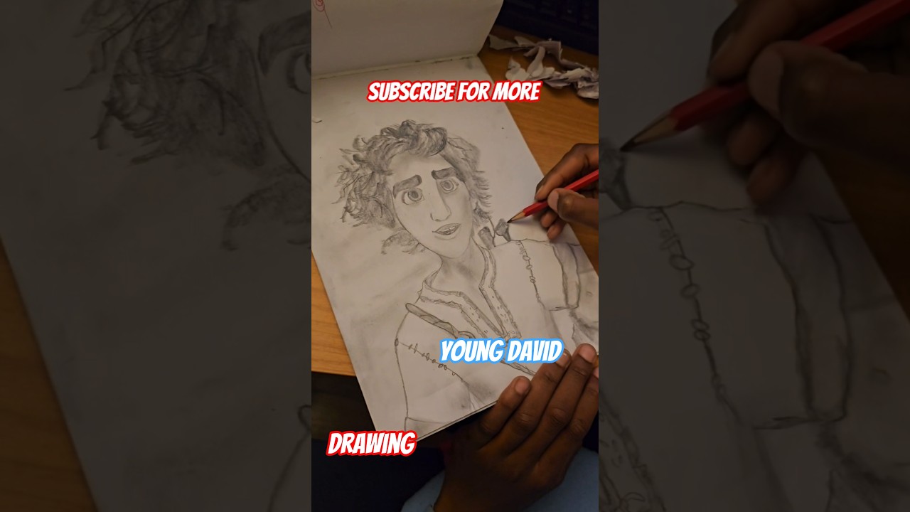 Drawing from the DAVID movie #art #movie #shorts #drawing