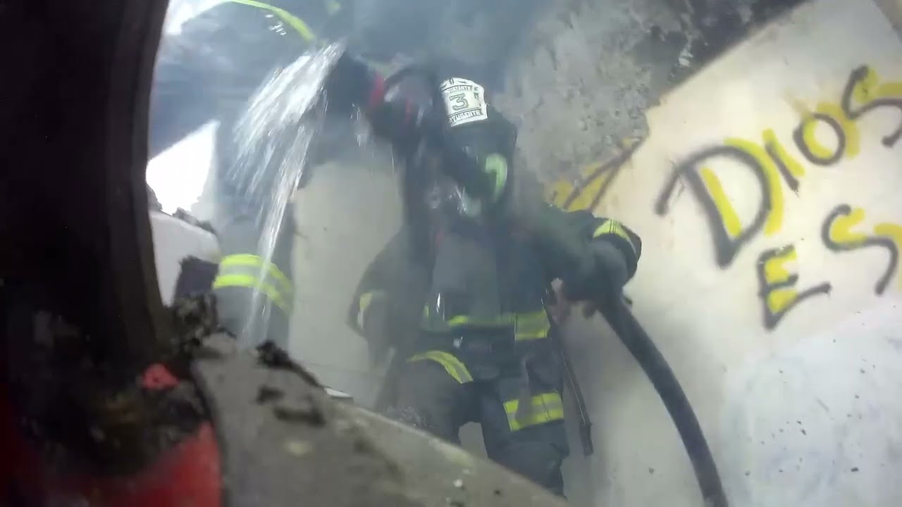 10-0-1 Alarma de incendio en Casa Abandonada - CB Chiguayante - FireCam