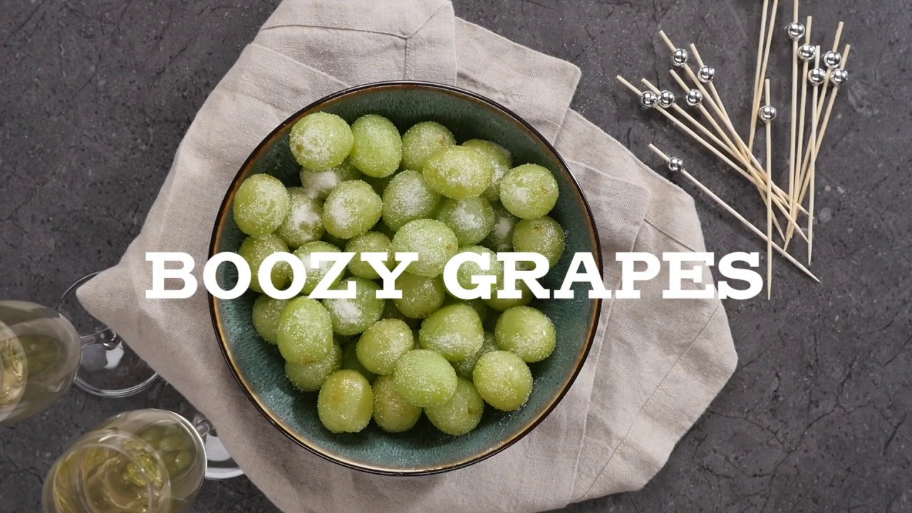Boozy Grapes Recipe