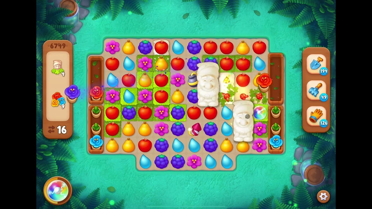 GardenScapes Level 6749 no boosters