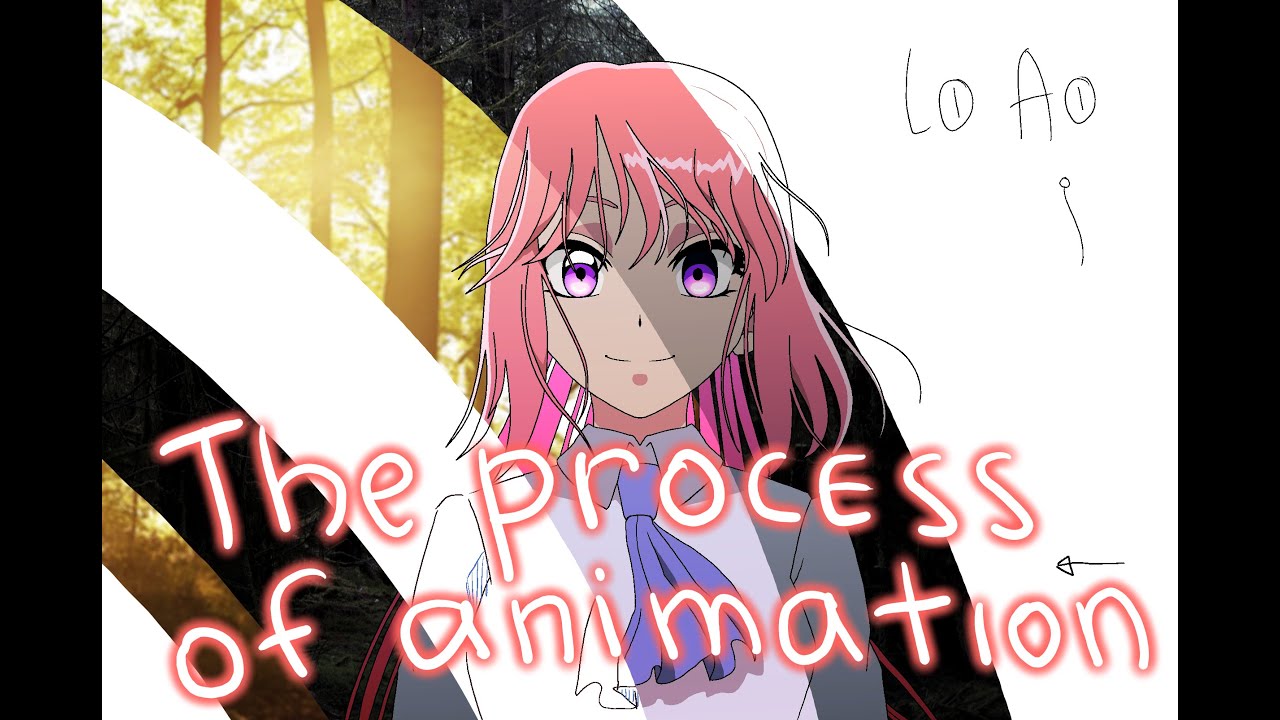 ПРОЦЕСС АНИМАЦИИ | Process animation | anime | animation |