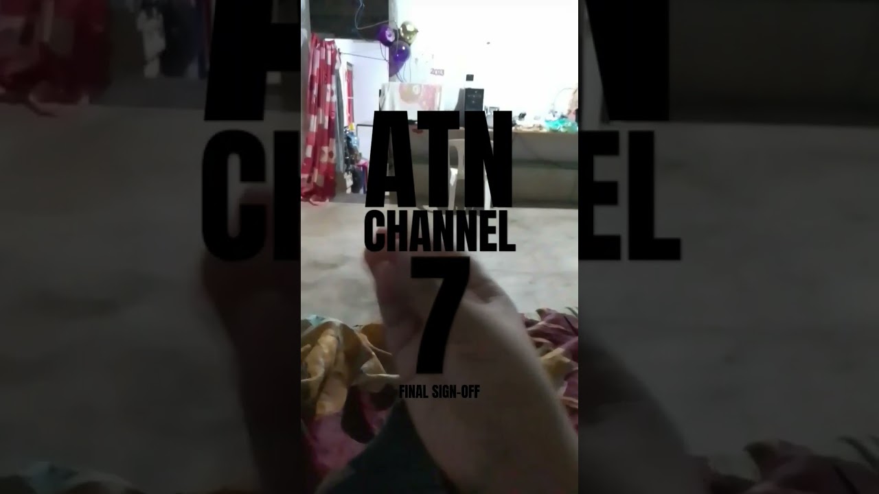 ATN Channel 7 Syndey Analog Final Sign Off Message (2013) #analogswitchoff