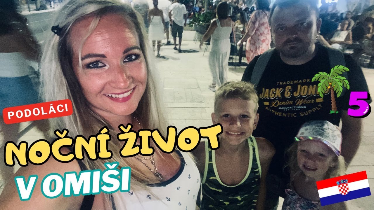 Chorvatsko 2024 🌴- 5/ Noční život v Omiši,jde se nakupovat,ceny v restauraci…