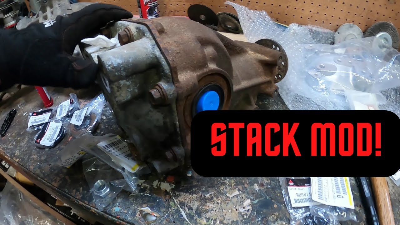 REAR DIFF W/ STACK MOD IS DONE!