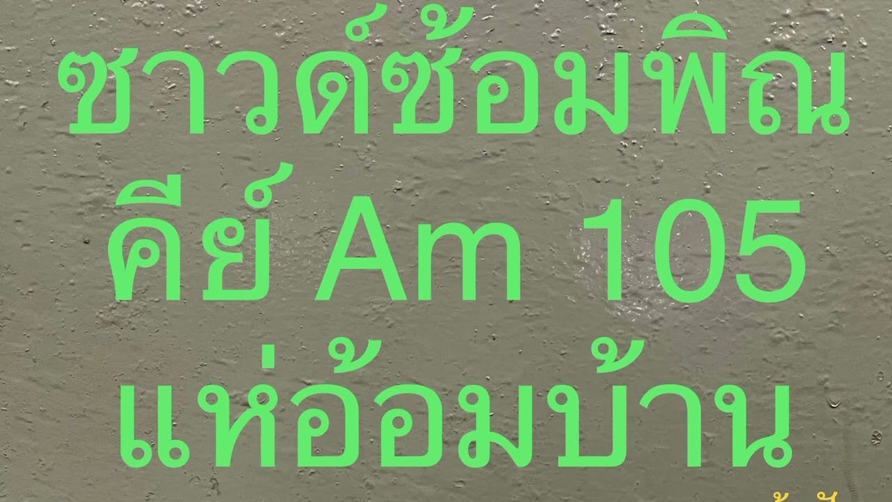 ซาวซ้อมพิณ คีย์ Am 105