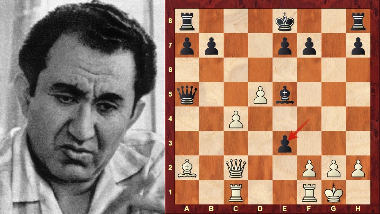Tigran Petrosian Amazing Immortal Chess Game! vs Bobby Fischer - Candidates Match (1971) : Gruenfeld
