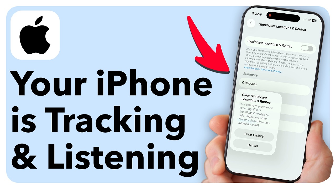 Your iPhone Tracking You And Listening - TURN THIS OFF