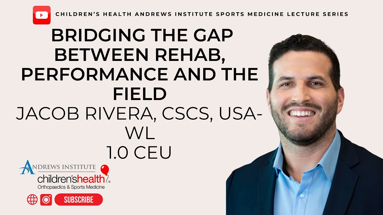 Return to Sport: Bridging the Gap Between Rehab Performance and The Field