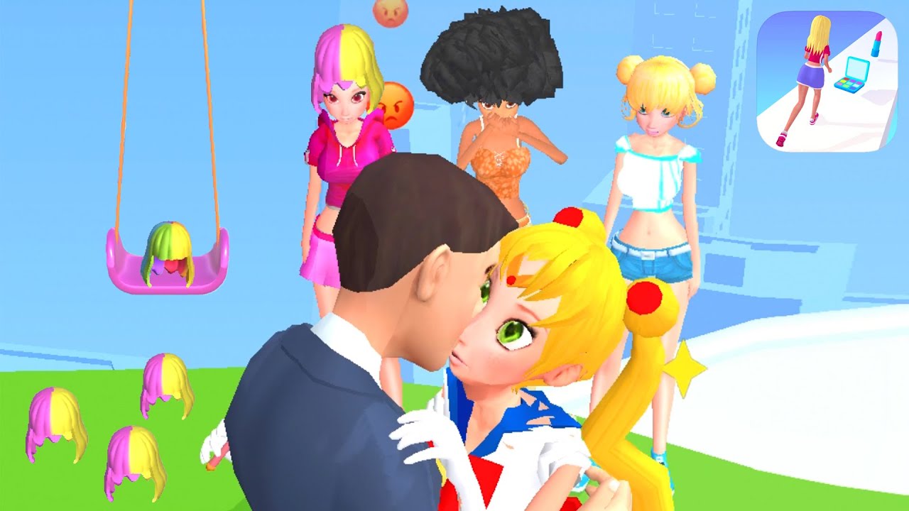 Makeover Run Game 👩🏻‍🦰👄 BIG UPDATE! All Levels - iOS / Android Mobile Gameplay
