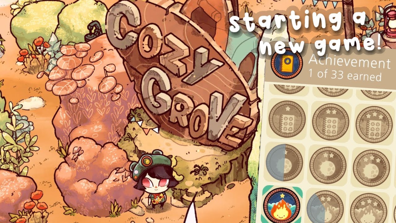 MOVING TO A HAUNTED BEAR ISLAND 🐻👻 (PLAY COZY GROVE WITH ME!) (EP 1)