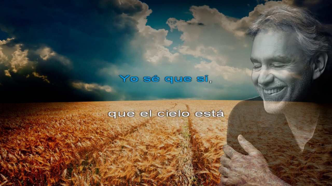 Karaoke: Tu eres mi tesoro - Andrea Boccelli