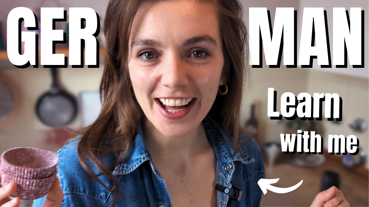 Learn German Naturally | Let&rsquo;s Bake Muffins! (Comprehensible Input)