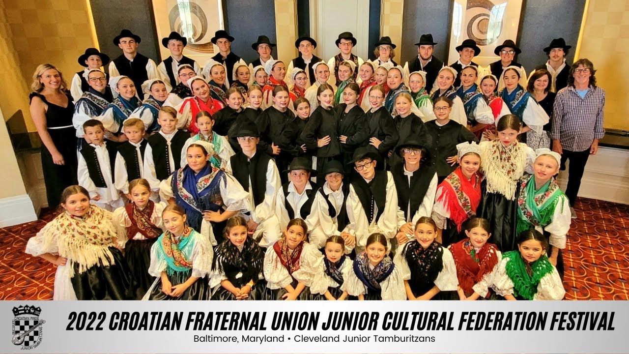 2022 Croatian Fraternal Union Junior Cultural Federation Festival - Cleveland Junior Tamburitzans