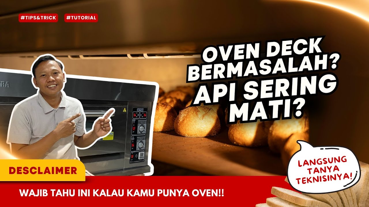 Q&A! Masalah Oven Deck yang Paling Sering Terjadi & Cara Mengatasinya