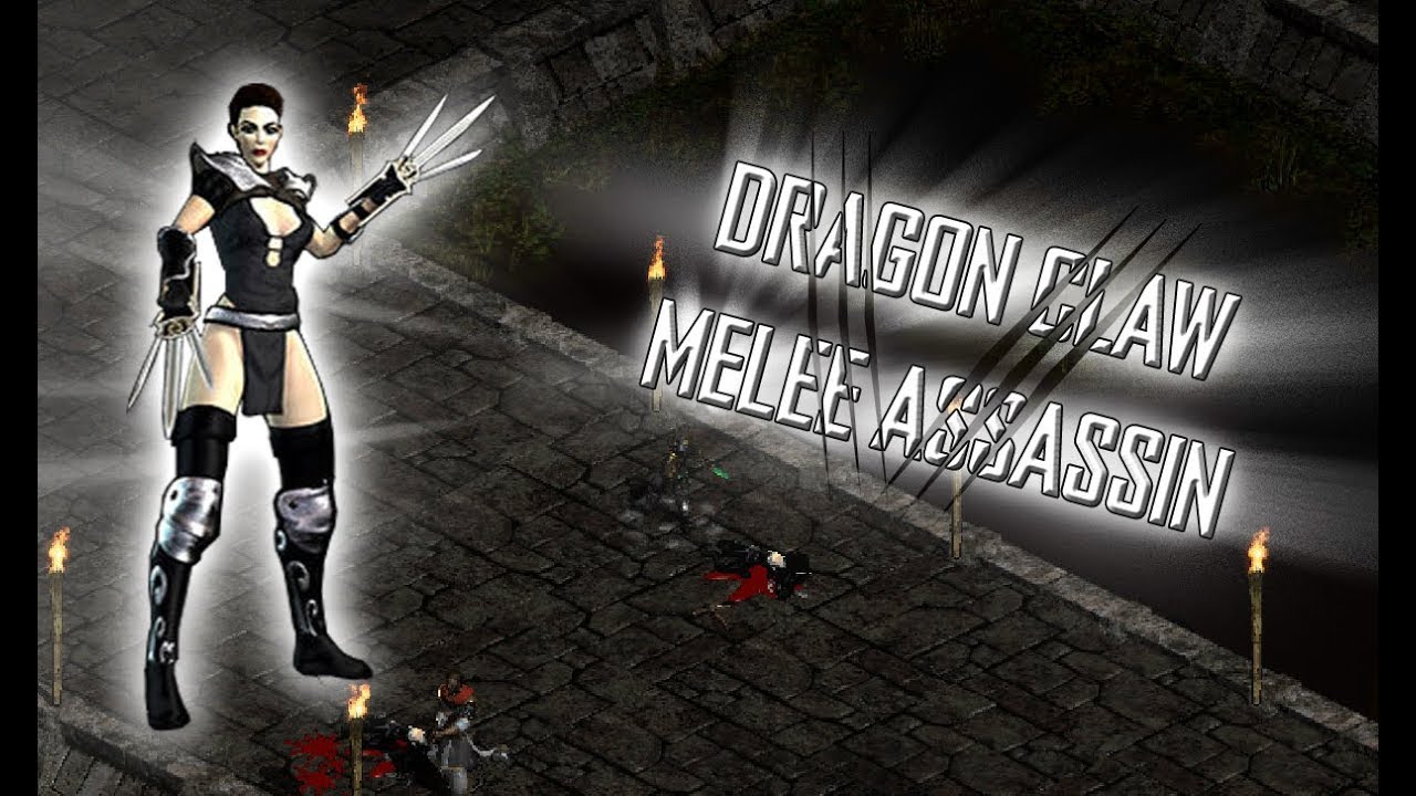 Diablo 2 LoD: Dragon Claw Meleesin